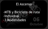 El Ascenso  -MTB y Bicicleta de ruta -Individual -3 Modalidades