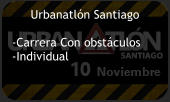 Urbanatlón Santiago  -Carrera Con obstáculos -Individual