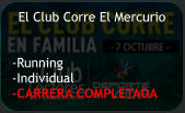 El Club Corre El Mercurio   -Running -Individual -CARRERA COMPLETADA
