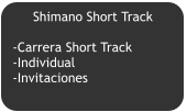 Shimano Short Track  -Carrera Short Track -Individual -Invitaciones