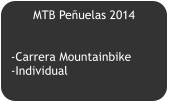 MTB Peñuelas 2014   -Carrera Mountainbike -Individual