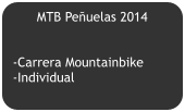 MTB Peñuelas 2014   -Carrera Mountainbike -Individual