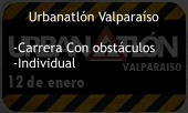 Urbanatlón Valparaíso  -Carrera Con obstáculos -Individual