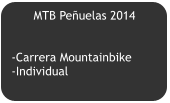 MTB Peñuelas 2014   -Carrera Mountainbike -Individual