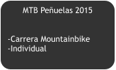 MTB Peñuelas 2015   -Carrera Mountainbike -Individual