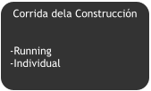 Corrida dela Construcción   -Running -Individual