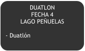 DUATLON   FECHA 4 LAGO PEÑUELAS  - Duatlón