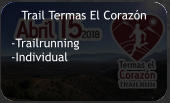Trail Termas El Corazón  -Trailrunning -Individual