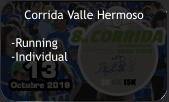 Corrida Valle Hermoso  -Running -Individual